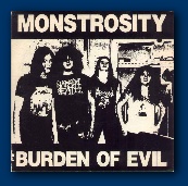 Monstrosity - burden of evil